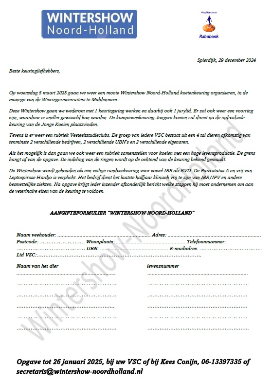 Opgave formulier 2025